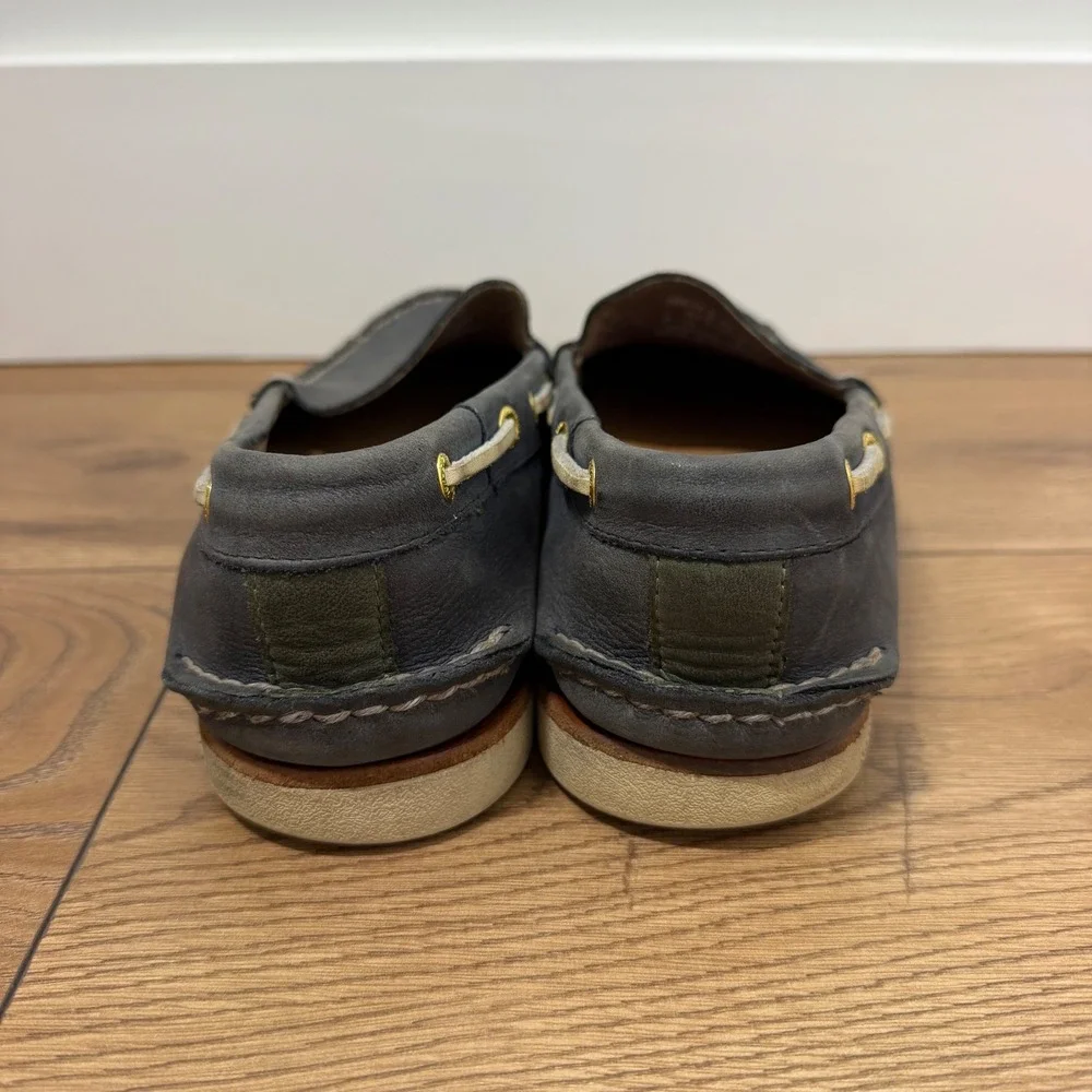 Sperry Top-Sider Flag Ltd Boat Shoes 10.5 Navy Leather Mens Loafers Deck